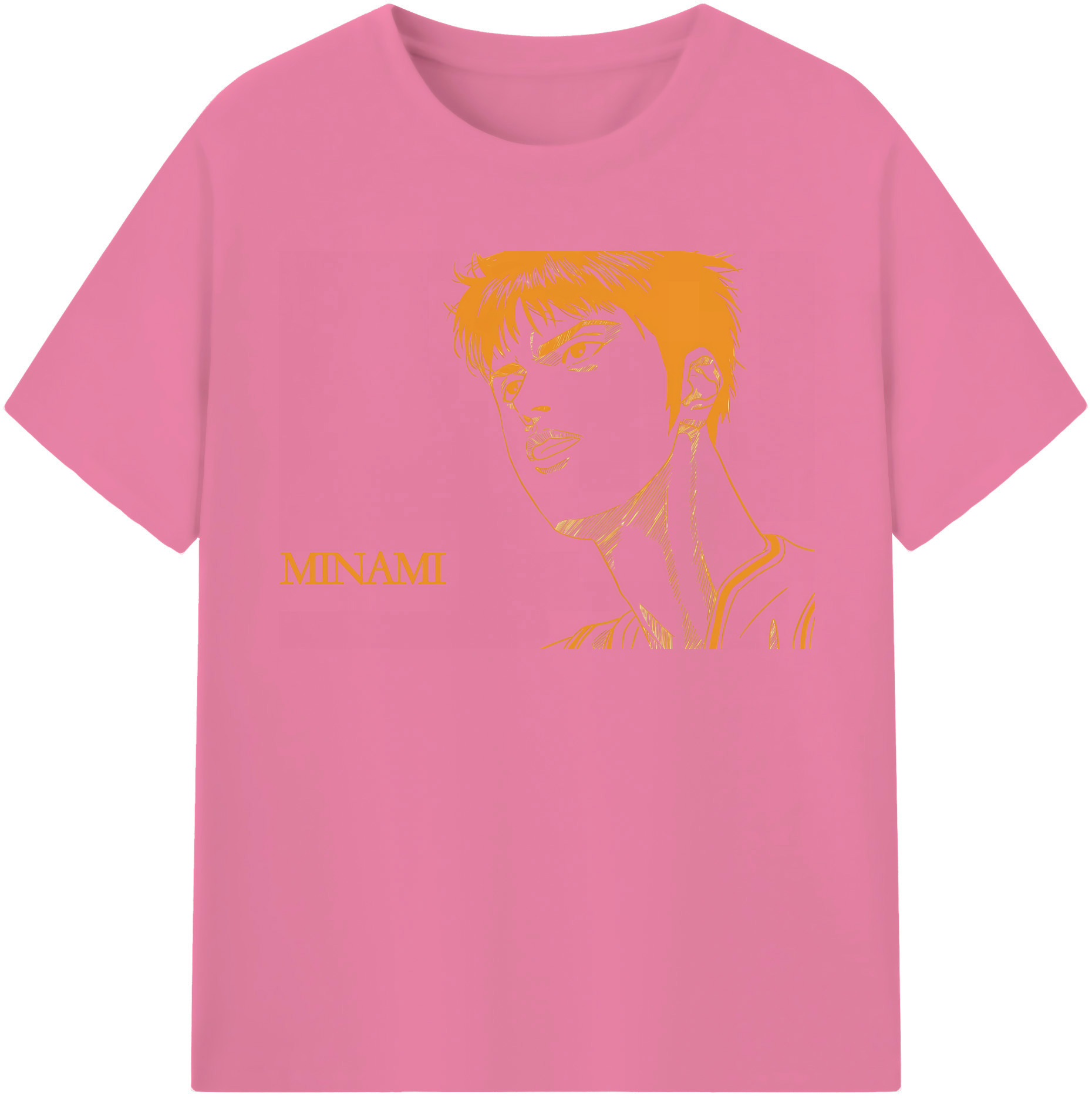 SLAM DUNK／スラムダンク 綿100％半袖Tシャツ（フロントプリント）